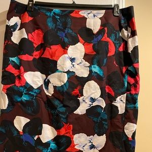 Lord & Taylor Floral Skirt